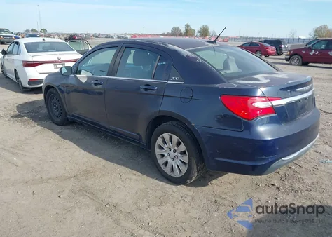 2013 Chrysler 200 Lx из США, поврежденный, VIN 1C3CCBAB0DN733405